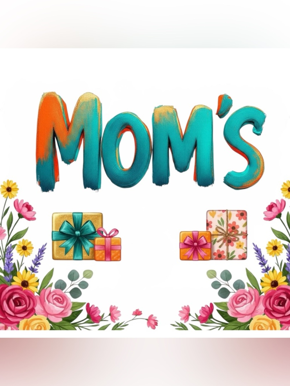 Mother’s day gifts. Personalized. Embroidered towels, pillow cases, t-shirts etc